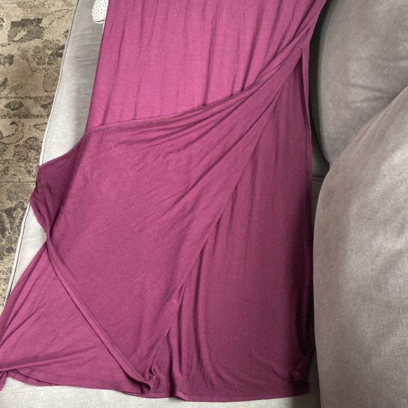 Free People Plum Stretch Maxi Skirt - Picture 10 of 10